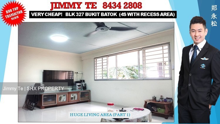 Blk 327 Bukit Batok Street 33 (Bukit Batok), HDB 4 Rooms #176060162